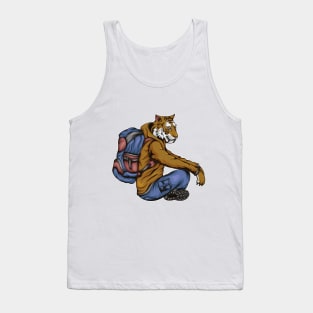 Rest Tiger Backpacker Tank Top